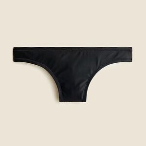 NWT J. Crew Hipster Full-coverage Bikini Bottom Swim Black